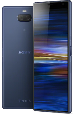 Sony Xperia 10 Plus blå oversigt