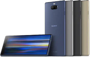 Sony Xperia 10 Plus color oversigt