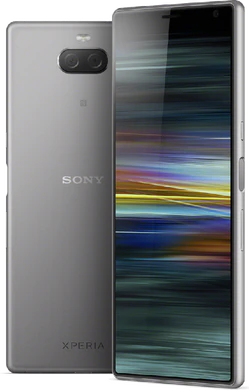 Sony Xperia 10 Plus sølv oversigt