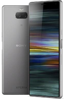 Sony Xperia 10 silver overview