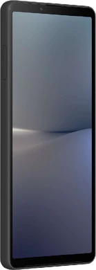 Sony Xperia 10 V zwart voorkant linkerzijkant