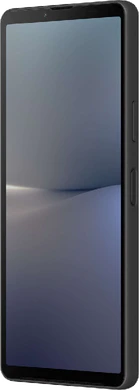 Sony Xperia 10 V zwart voorkant rechterzijkant
