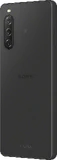 Sony Xperia 10 V zwart achterkant linkerzijkant