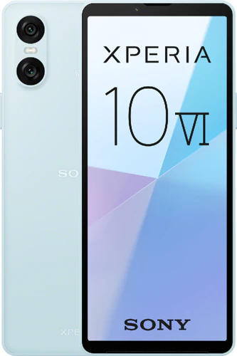 Sony Xperia 10 VI blauw overzicht Sony Xperia 10 VI blauw overzicht