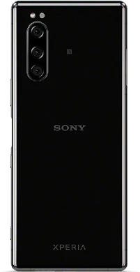 Sony Xperia 5 zwart achterkant