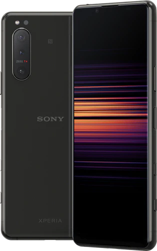 Sony Xperia 5 II nero panoramica