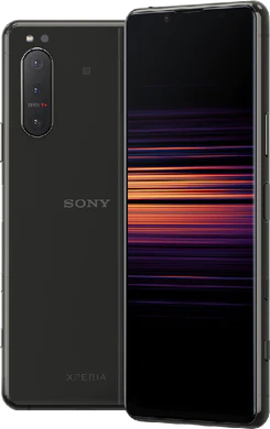 Sony Xperia 5 II zwart overzicht