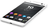 Sony Xperia C5 Ultra wit schuin