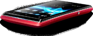 Sony XpEria e rosso aslant