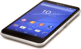Sony Xperia E4 blanco aslant abajo