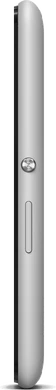 Sony Xperia E4 blanco lado derecho