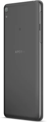 Sony Xperia E5 zwart achterkant linkerzijkant