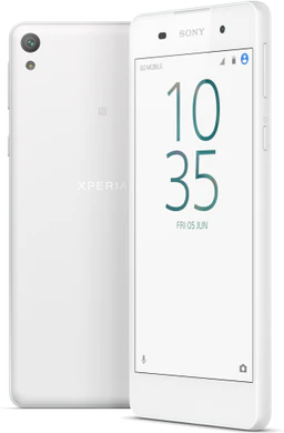 Sony Xperia E5 wit overzicht