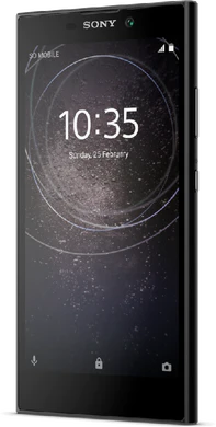 Sony Xperia L2 sort front højre side