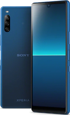 Sony Xperia L4 blue overview
