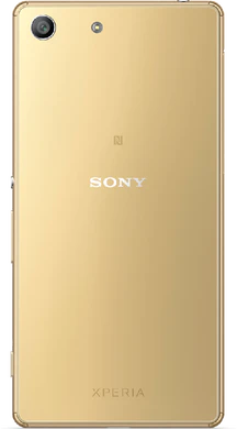 Sony Xperia M5 guld bagside