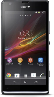 Sony Xperia SP copertina frontale nero
