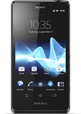 Sony Xperia T zwart voorkant