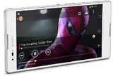 Sony Xperia T2 Ultra wit gedraaid