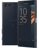 Sony Xperia X Compact zwart overzicht
