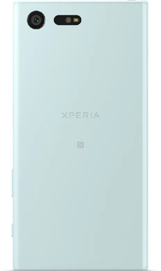 Sony Xperia X Compact blauw achterkant