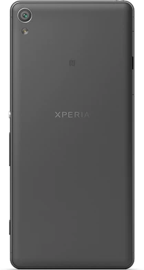 Sony Xperia XA zwart achterkant