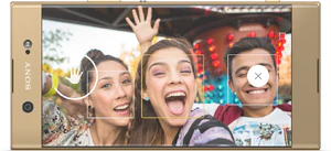 Sony Xperia XA1 Ultra goud gedraaid