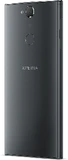 Sony Xperia XA2 Plus zwart achterkant linkerzijkant
