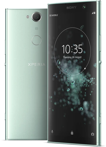 Sony Xperia XA2 Plus groen overzicht
