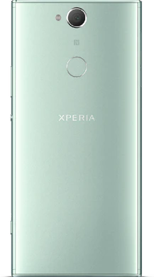 Sony Xperia XA2 Plus achterkant groen