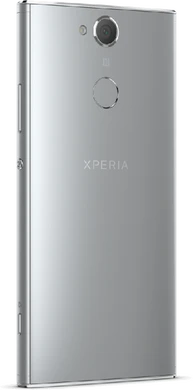 Sony Xperia XA2 silver tillbaka höger sida