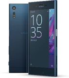 Sony Xperia XZ blauw overzicht