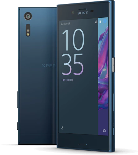 Sony Xperia XZ blauw overzicht