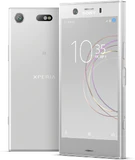 Sony Xperia XZ1 Compact wit zilver overzicht