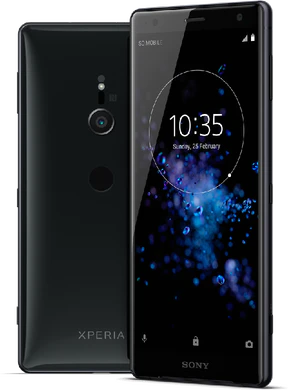 Sony Xperia XZ2 svart Översikt