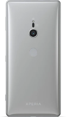 Sony Xperia XZ2 silver tillbaka