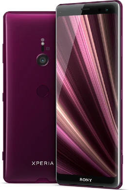 Sony Xperia XZ3 rood overzicht