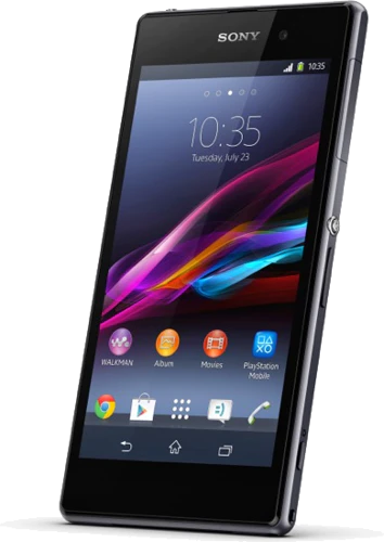 Sony Xperia Z1 voorkant schuin