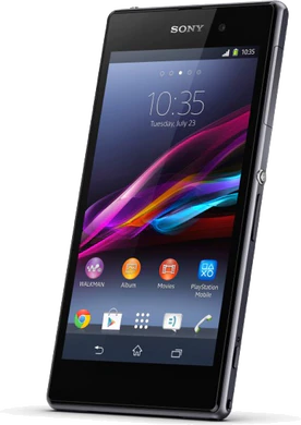 Sony Xperia Z1 voorkant schuin