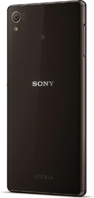 Sony Xperia z3 plus zwart achterkant schuin