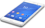 Sony Xperia Z3 wit schuin