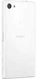 Sony Xperia Z5 Compact wit achterkant rechterzijkant