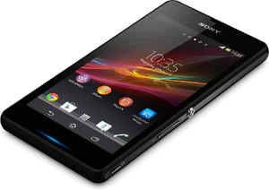 Sony Xperia ZR schuin