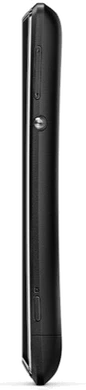 Sony XpEria e lato sinistro nero