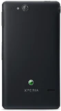 Sony Xperia go achterkant zwart