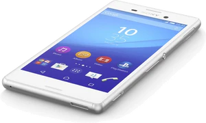 Sony Xperia m4 aq blanc lying