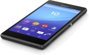 Sony Xperia M4 Aqua noir lying