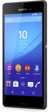 Sony Xperia M4 Aqua noir standing