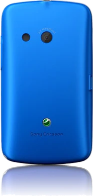 Sony Ericsson txt sininen takapuoli
