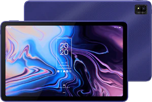 TCL 10 tab max blauw overzicht